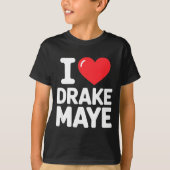I Love Maye  Tシャツ (正面)