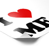 I Love Meハート フォトプリント (角)