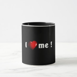 I Love Me - A Cupでの自信 マグカップ