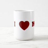 I love me mug コーヒーマグカップ (中央)