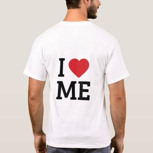 I Love Me Tシャツ (裏面)