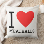 I love meatballs クッション (ブランケット)