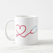 I love Medicine コーヒーマグカップ (左)