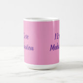 I Love Meditation Pink Morphing Mug モーフィングマグカップ (中央)