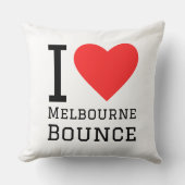 I love Melbourne bounce クッション (正面)