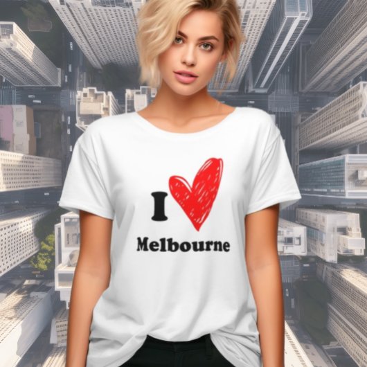 I love Melbourne Tシャツ