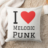 I love melodic punk square sticker クッション (ブランケット)