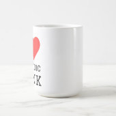 I love melodic punk square sticker コーヒーマグカップ (中央)