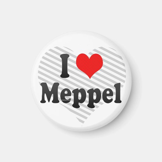 I Love Meppel、オランダ マグネット (正面)