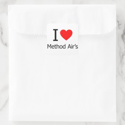 I Love Method Air's スクエアシール (バッグ)