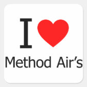 I Love Method Air's スクエアシール (正面)