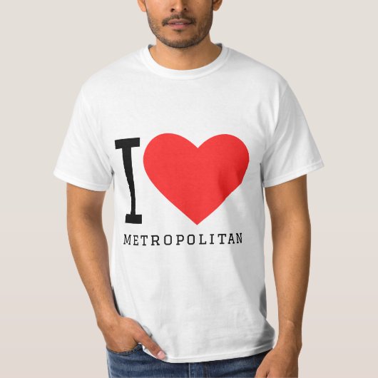 I love metropolitan tシャツ (正面)