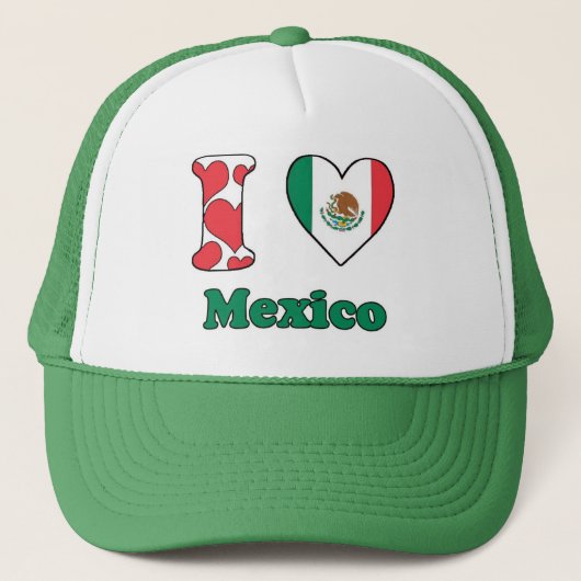 I love Mexico キャップ (正面)