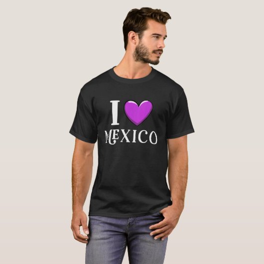 I Love Mexico 14 Tシャツ (正面フル)