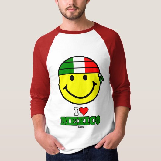 I LOVE MEXICO Tシャツ (正面)