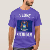 I Love Michigan Tシャツ (正面)