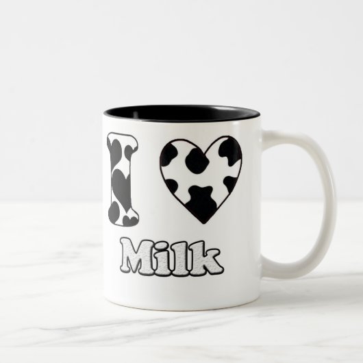 I love milk ツートーンマグカップ (右)