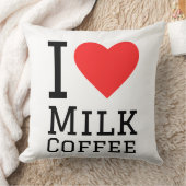 I love milk coffee クッション (ブランケット)