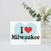 I Love Milwaukee ポストカード (スタンド正面)