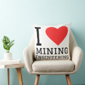 I love mining engineering  クッション (椅子)