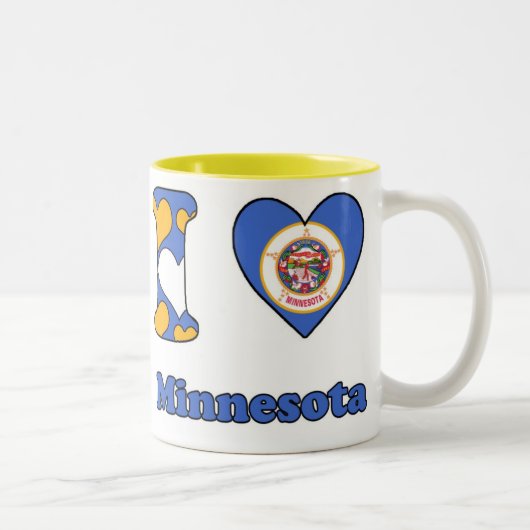 I love Minnesota ツートーンマグカップ (右)