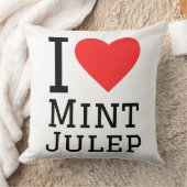 I love mint julep クッション (ブランケット)