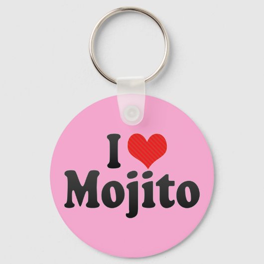 I Love Mojito キーホルダー (正面)