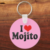 I Love Mojito キーホルダー (正面)
