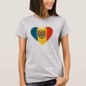 I love Moldova – Iubesc Moldova  Tシャツ (正面)