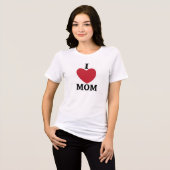 I Love Mom」ティー トライブレンドＴシャツ (正面全面)