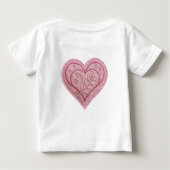 I love Mom ベビーTシャツ (裏面)