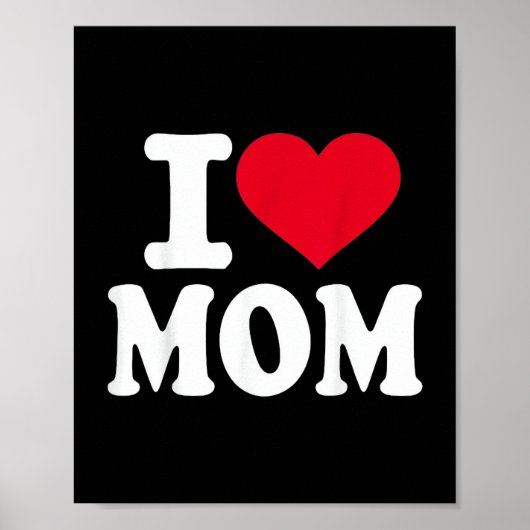 I Love Mom ポスター (正面)