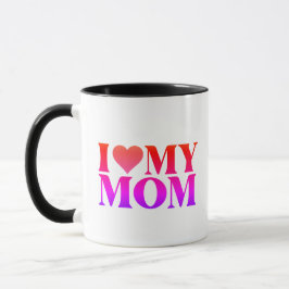 I Love Mom Mug – Sweet Gift for Mother マグカップ