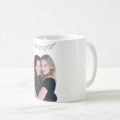 I Love Mom | Personalized Mother's Day Gift Mug コーヒーマグカップ (正面右)