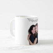 I Love Mom | Personalized Mother's Day Gift Mug コーヒーマグカップ (正面左)