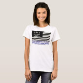 I LOVE MONEY女子基本Tシャツ Tシャツ (正面フル)