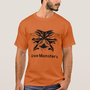 I love Monsters Tシャツ