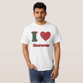 I love Morocco Tシャツ (正面フル)