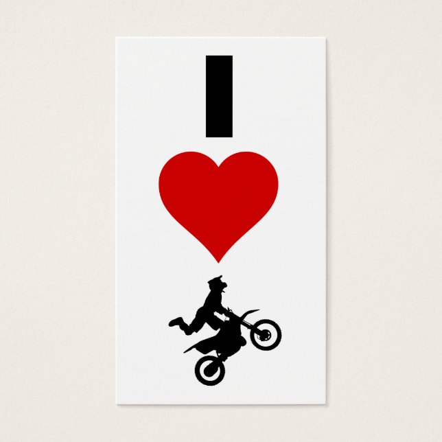 I Love Motocross (Vertical) (正面)