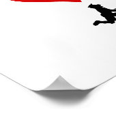 I Love Motocross (Vertical) ポスター (角)
