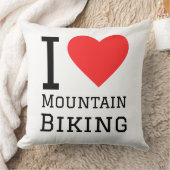 I love mountain biking クッション (ブランケット)