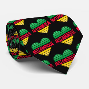 I Love Mozambique,モザンビークハート ネクタイ