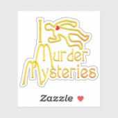 I Love Murder Mysteries シール (シート)