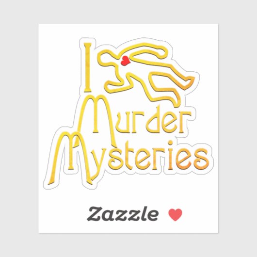 I Love Murder Mysteries シール (シート)