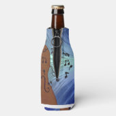 I Love Music Guitarボトルとクーラーボックス ボトルクーラー (ボトル裏面)