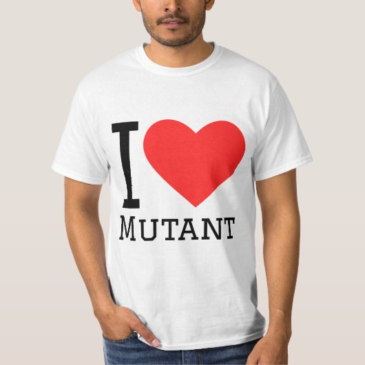 I love mutant  tシャツ (正面)
