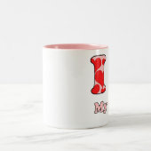 I love My aunt ツートーンマグカップ (中央)