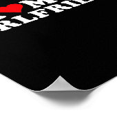 I Love My Beautiful Girlfriend I Heart My Beautifu ポスター (角)