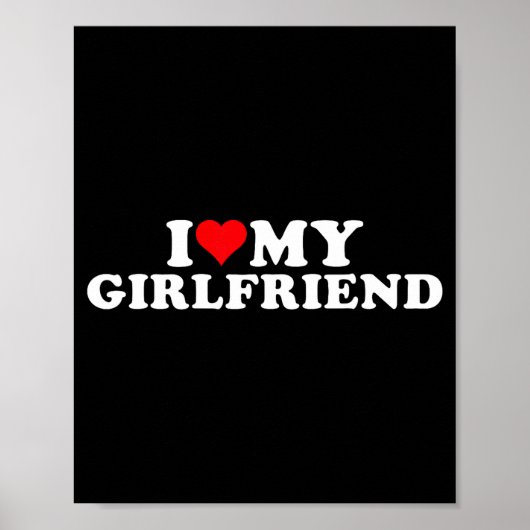 I Love My Beautiful Girlfriend I Heart My Beautifu ポスター (正面)