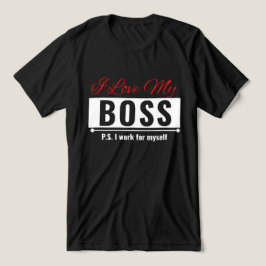 I Love My Boss トライブレンドＴシャツ